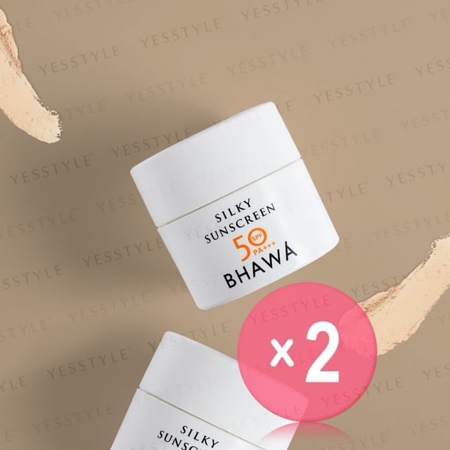 BHAWA-Silky Sun Screen SPF 50 2pcs Bundle Set