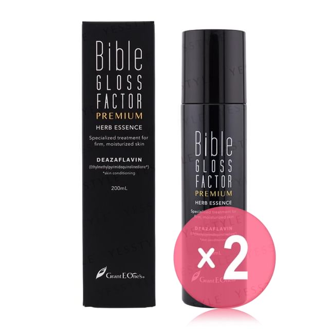 Bible GLOSS FACTOR-Premium Herb Essence 2pcs Bundle Set