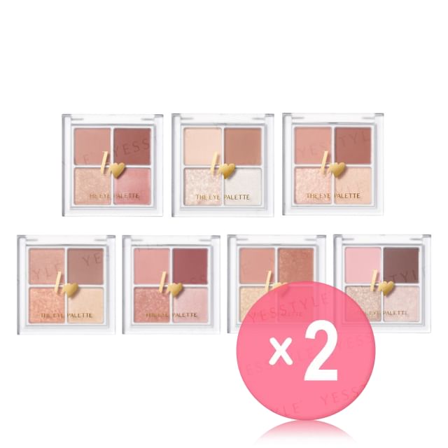 BIDOL-The Eye Palette 2pcs Bundle Set