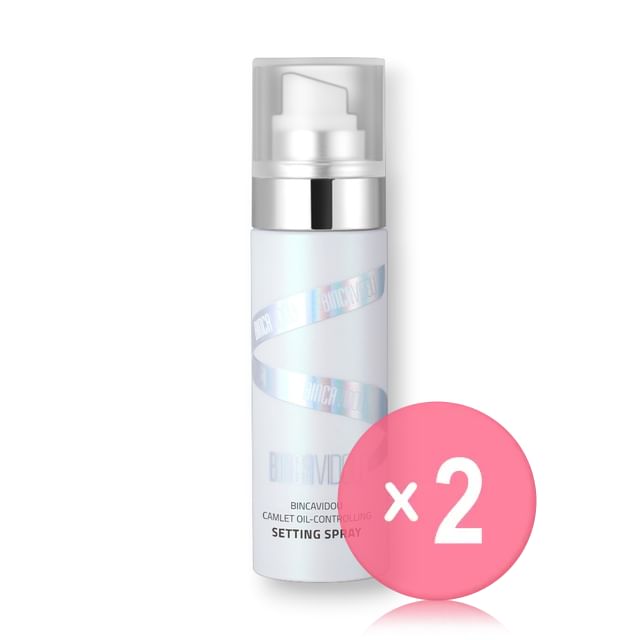 BINCAVIDOU-Camlet Oil-Controlling Setting Spray 2pcs Bundle Set