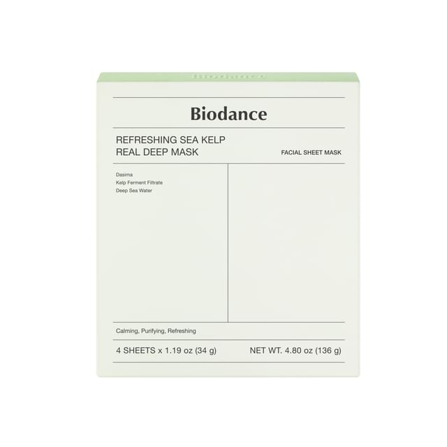 Biodance REAL DEEP MASK 2種5箱 計10箱セット Biodance - Refreshing Sea Kelp Real Deep Mask Set | YesStyle