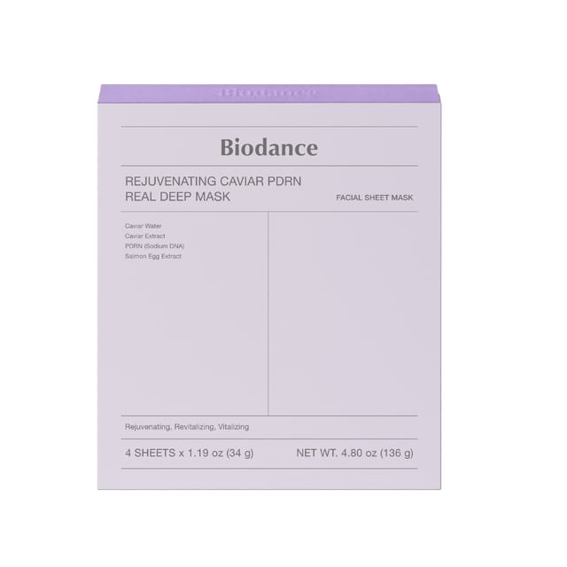 Biodance-Rejuvenating Caviar PDRN Real Deep Mask Set - Masque rajeunissant