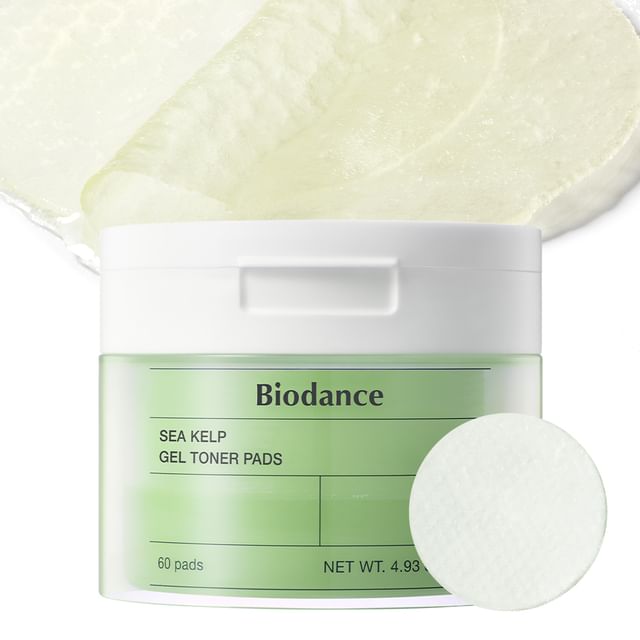 Biodance-Sea Kelp Gel Toner Pads - Discos Gel Tônico-60 Discos