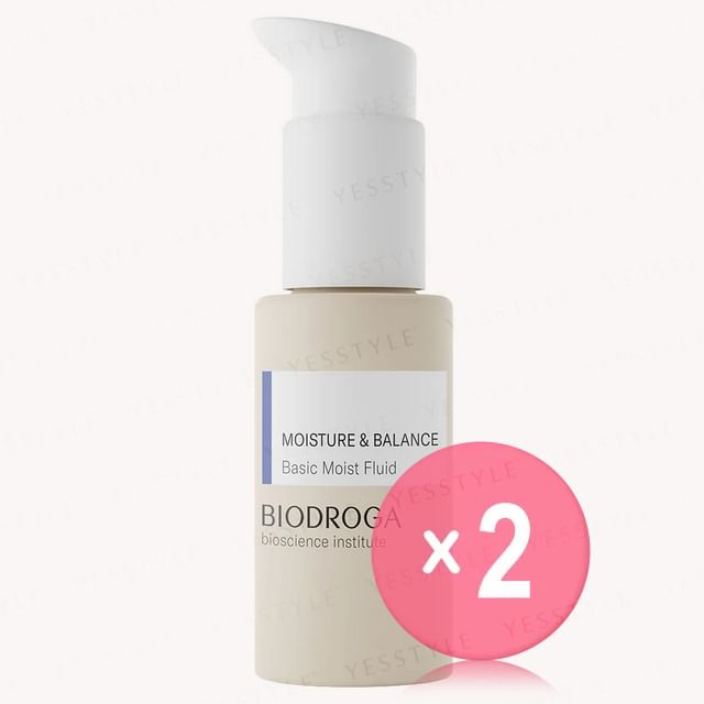 BIODROGA-Moisture Balance Basic Moist Fluid 2pcs Bundle Set