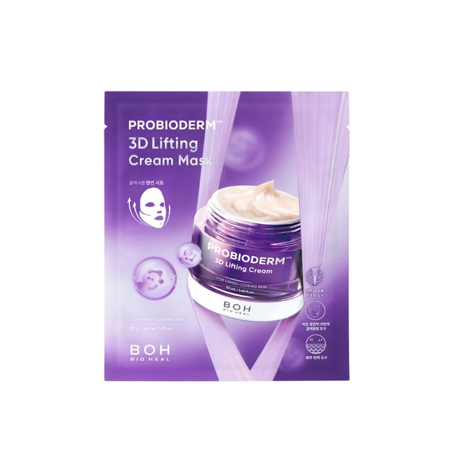 B.O.H PROBIODERM 3D フェイスマスク マイセル プランエス BIOHEAL BOH - Probioderm 3D Lifting Cream Mask | YesStyle