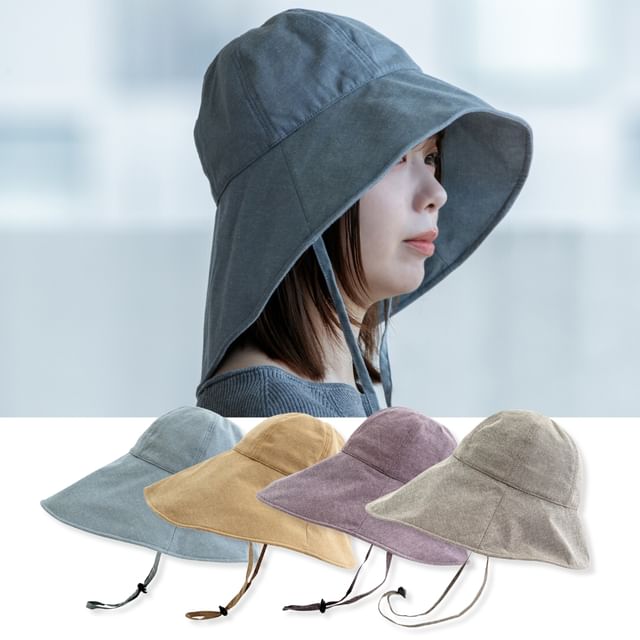 BISQUE-Amerina UPF50 Wide Brim Sun Hat