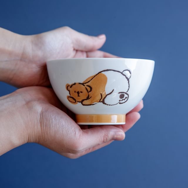 BISQUE-Bear Syoyukuma Ceramic Bowl