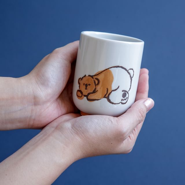 BISQUE-Bear Syoyukuma Ceramic Tea Cup
