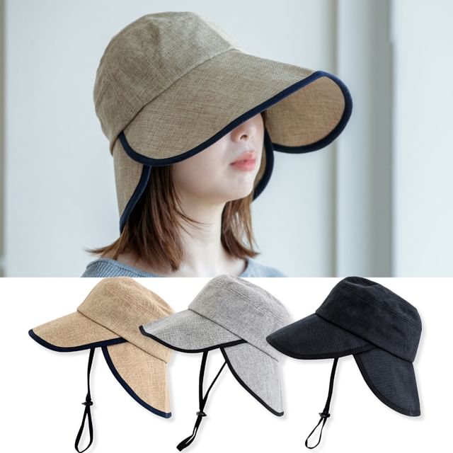 BISQUE-Capagne UPF50 Foldable Wide Brim Sun Hat
