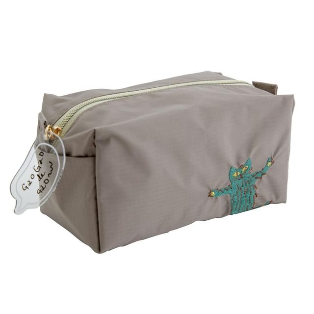 BISQUE-Cat Print Retangular Pouch-1 Pc