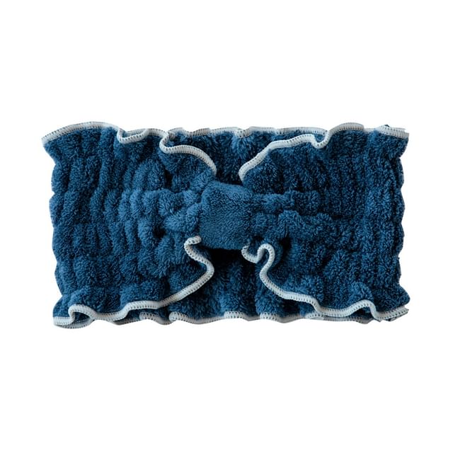 BISQUE-Face Wash Headband Navy