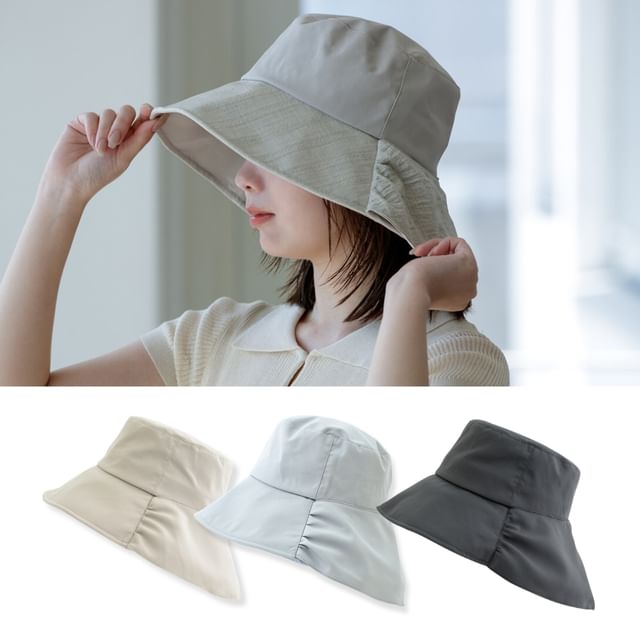 BISQUE-Harmona UPF50 Reversible Anti-Wrinkle Sun Hat