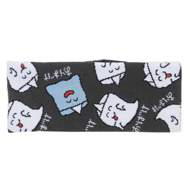 BISQUE-Oekaki-san Ghost Face Wash Headband