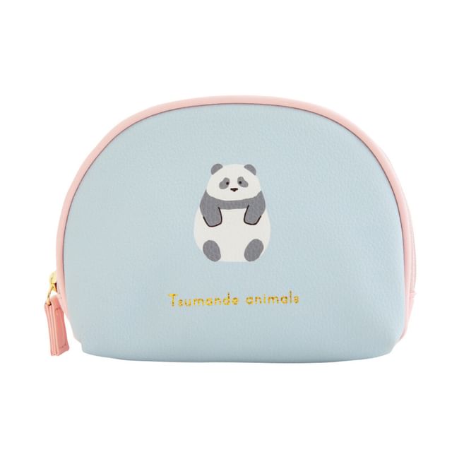 BISQUE-Panda Shell Pouch