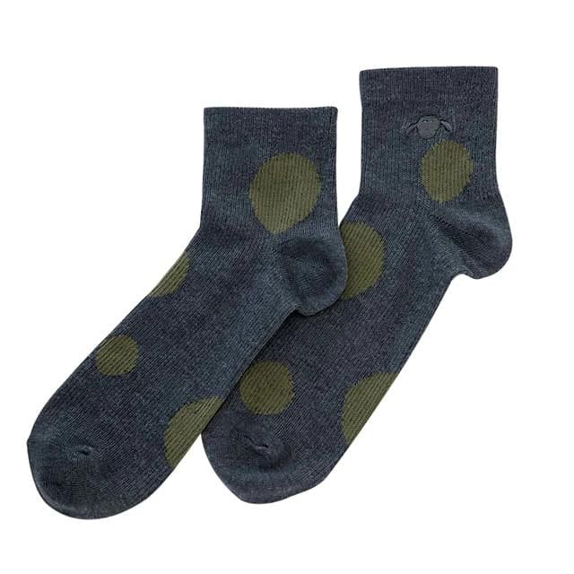 BISQUE-Reflexology Socks Charcoal