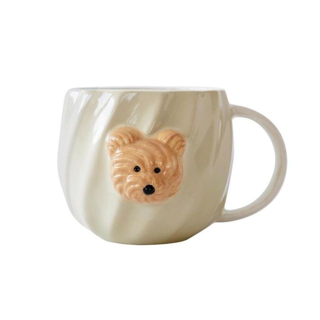 BISQUE-Sable Animaux Animal Drinking Cup Bear