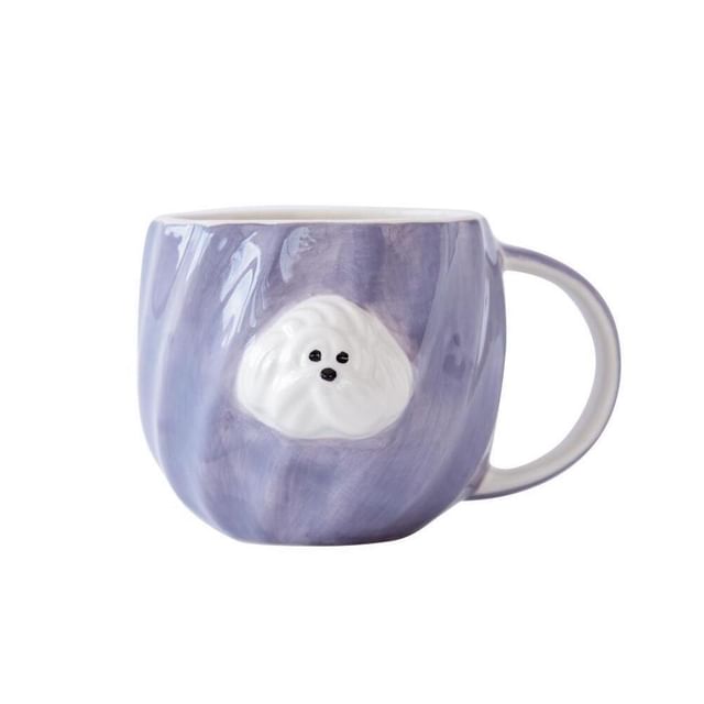 BISQUE-Sable Animaux Animal Drinking Cup Dog