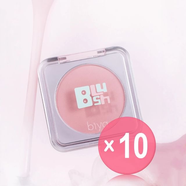 biya-Floating Throbbing Blush - 4 Colors 10pcs Bundle Set