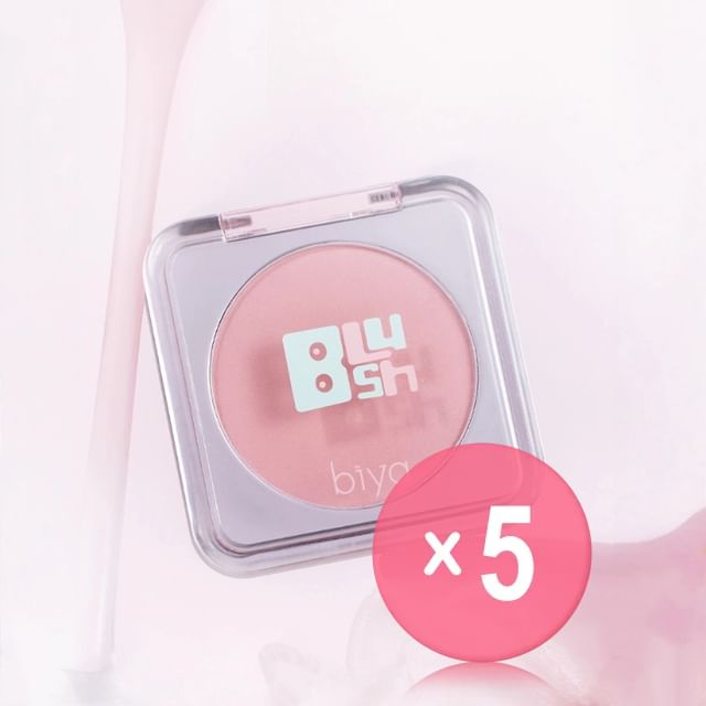 biya-Floating Throbbing Blush - 4 Colors 5pcs Bundle Set