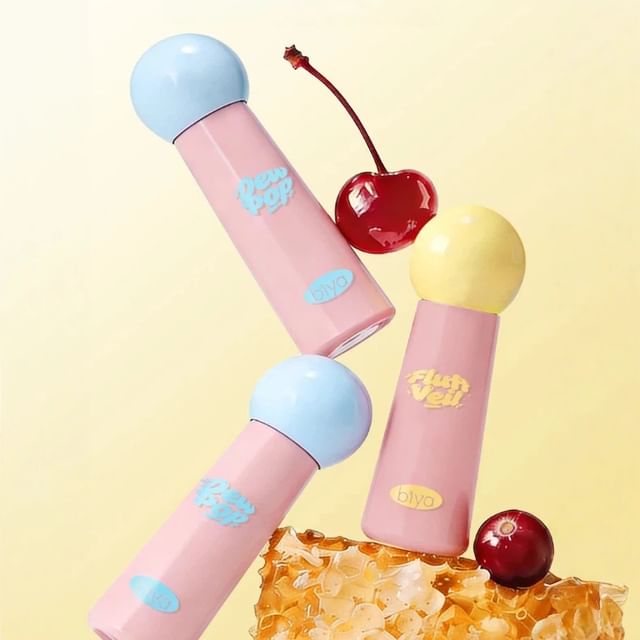 biya-Silky Soft Milk Cap Matte Lip Mud - 4 Colors