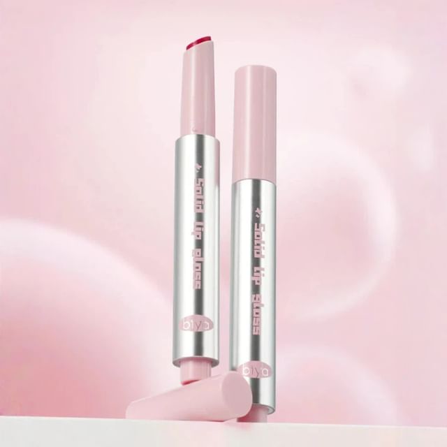 biya-Silver Mirror Sweet Jelly Solid Lip Gloss - 6 Colors