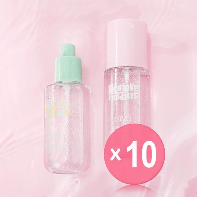 biya-Transparent Clarity Makeup Remover - 2 Types 10pcs Bundle Set