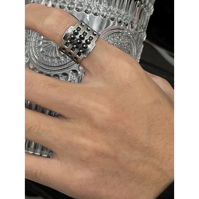 Black Degree-Metal Ring