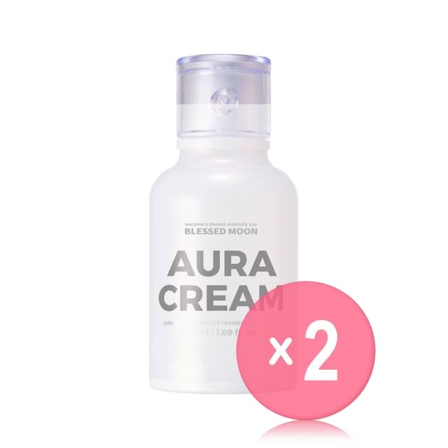 BLESSED MOON-Aura Galactomyces Fermentation Cream 2pcs Bundle Set