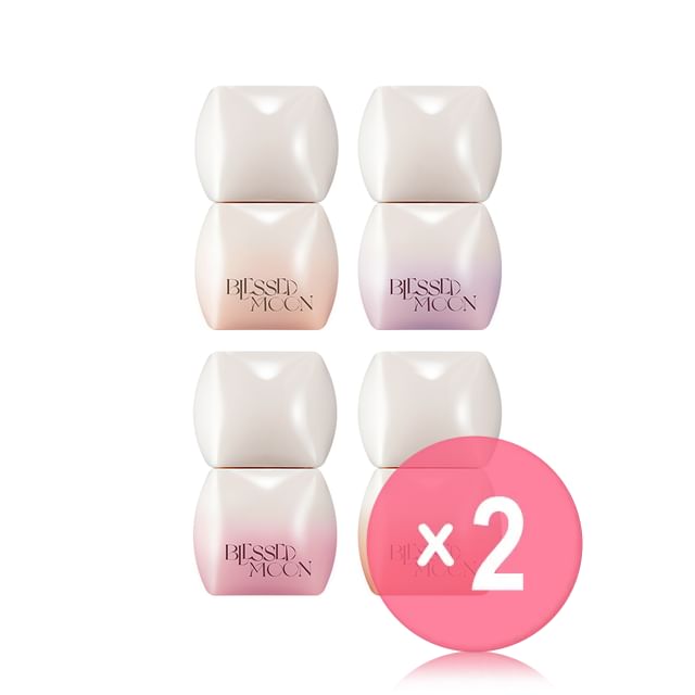 BLESSED MOON-Veil Melting Color Blush - 4 Colors 2pcs Bundle Set