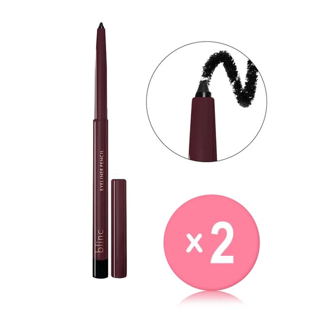 blinc-Eyeliner Pencil Built-In Sharpener - 2 Colors 2pcs Bundle Set