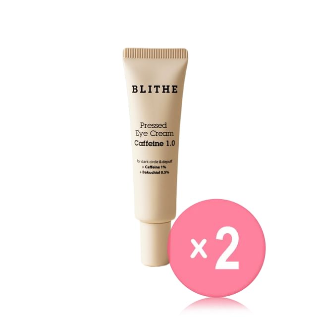 BLITHE-Pressed Eye Cream Caffeine 10 2pcs Bundle Set