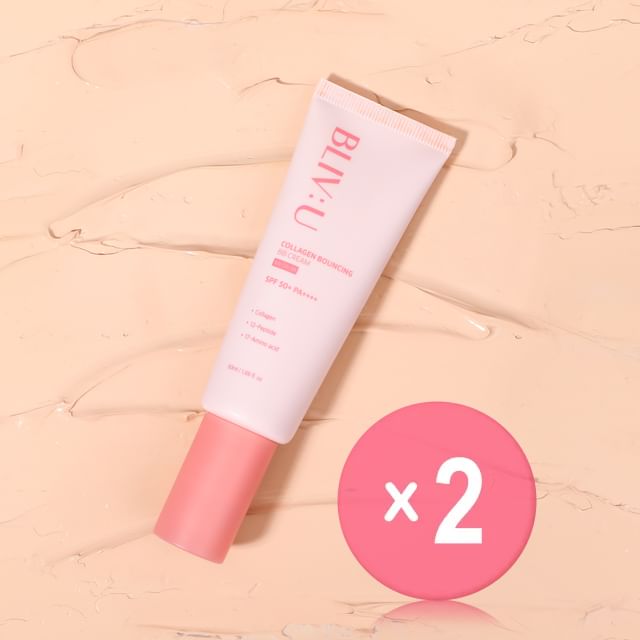 BLIV-U-Collagen Bouncing BB Cream 2pcs Bundle Set