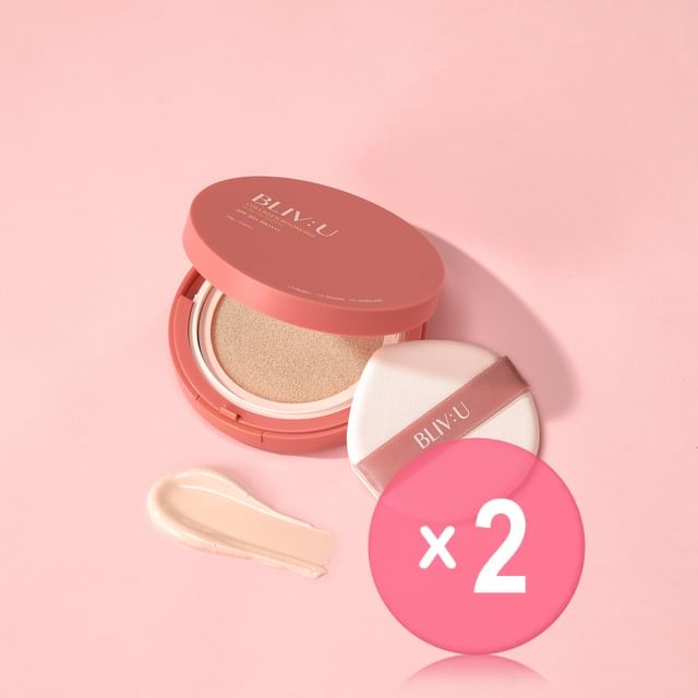 BLIV-U-Collagen Bouncing Sun Cushion 2pcs Bundle Set