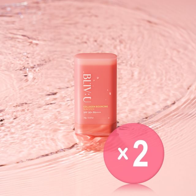 BLIV-U-Collagen Bouncing Sun Stick 2pcs Bundle Set