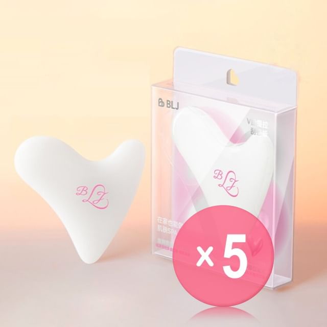 BLJ-V-Shape Lifting Jade Massage Scraping Tool 5pcs Bundle Set