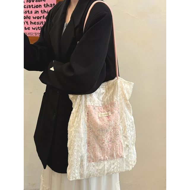 Bolso-Canvas Two Tone Tote Bag