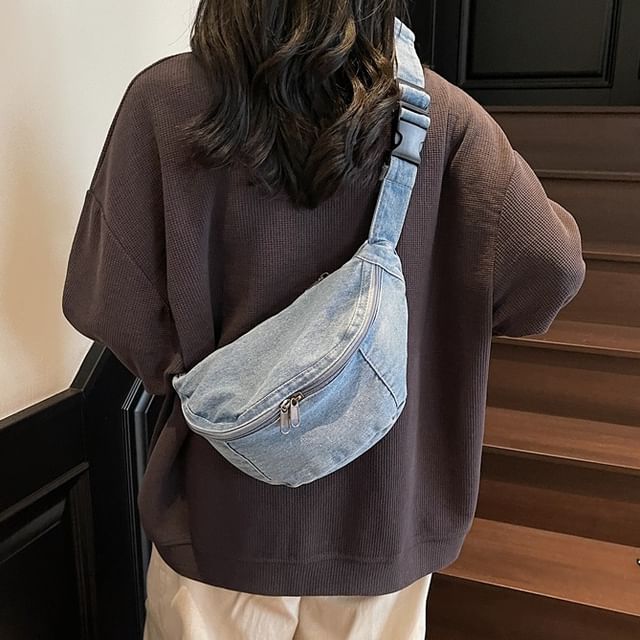 Bolso-Denim Waist Bag