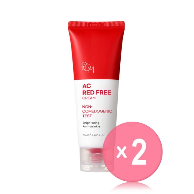 BOM-AC Red Free Cream 2pcs Bundle Set