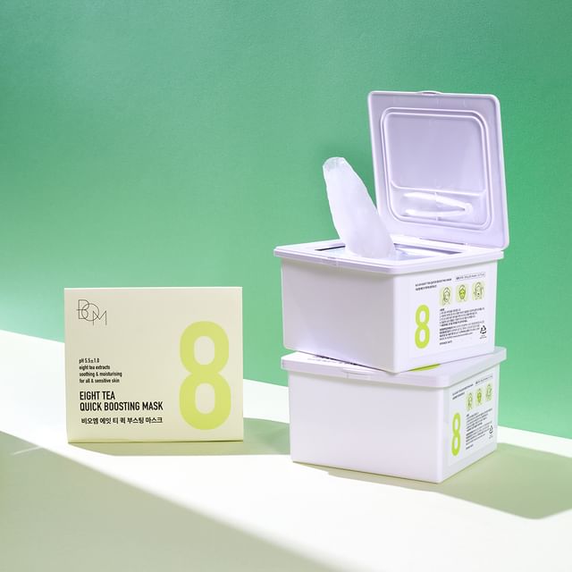 BOM-Eight Tea Quick Boosting Mask
