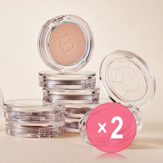 BOM-Mood Flex Powder Blush - 2 Colors 2pcs Bundle Set