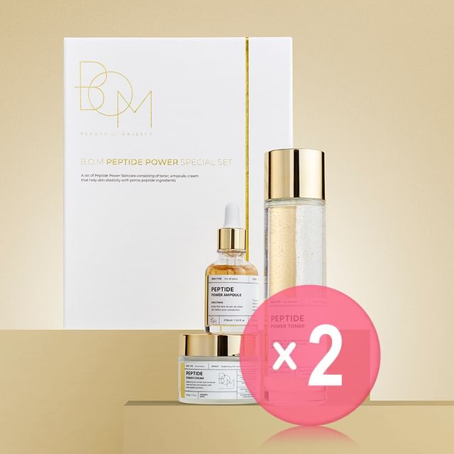 BOM-Peptide Power 3 pcs Special Set 2pcs Bundle Set