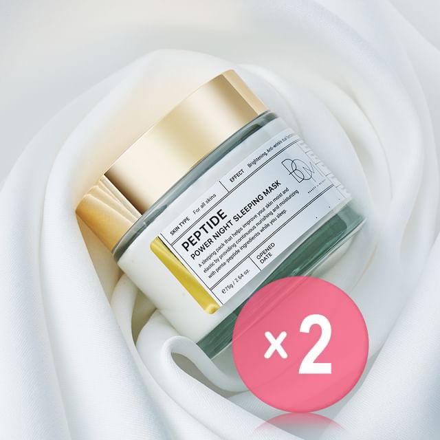 BOM-Peptide Power Night Sleeping Mask 2pcs Bundle Set