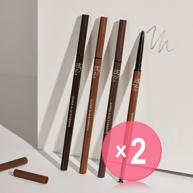 BOM-Super Slim Eyebrow - 3 Colors 2pcs Bundle Set