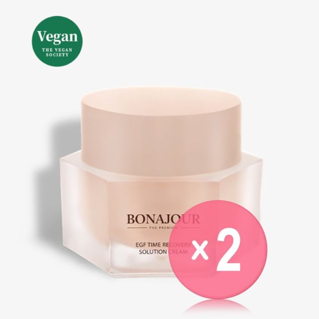BONAJOUR-EGF Time Recovery Solution Cream 2pcs Bundle Set