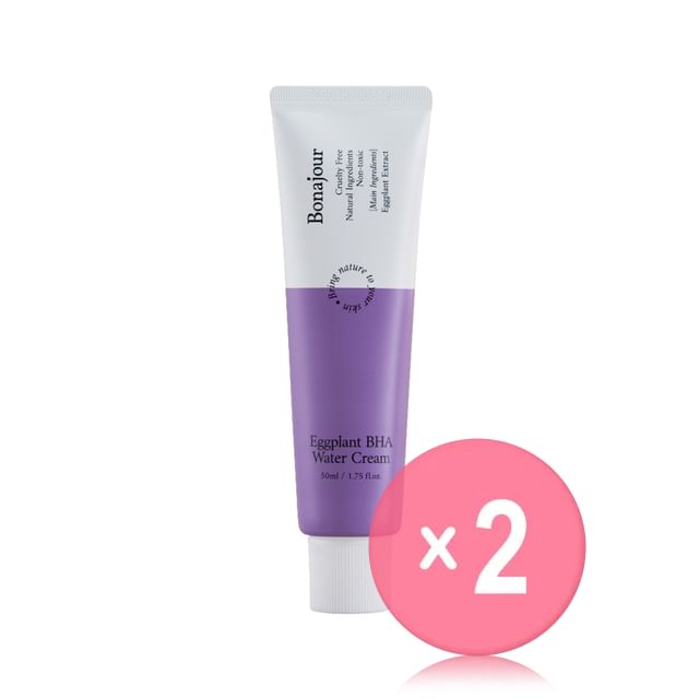 BONAJOUR-Eggplant BHA Water Cream 2pcs Bundle Set