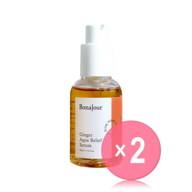 BONAJOUR-Ginger Aqua Relief Serum 2pcs Bundle Set