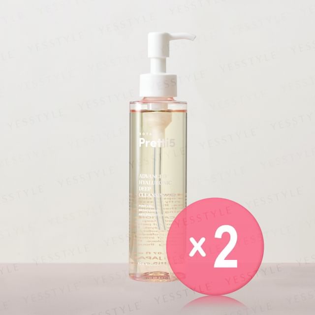 Botanic Pretti5-Advanced Hyaluronic Deep Cleansing Oil 2pcs Bundle Set