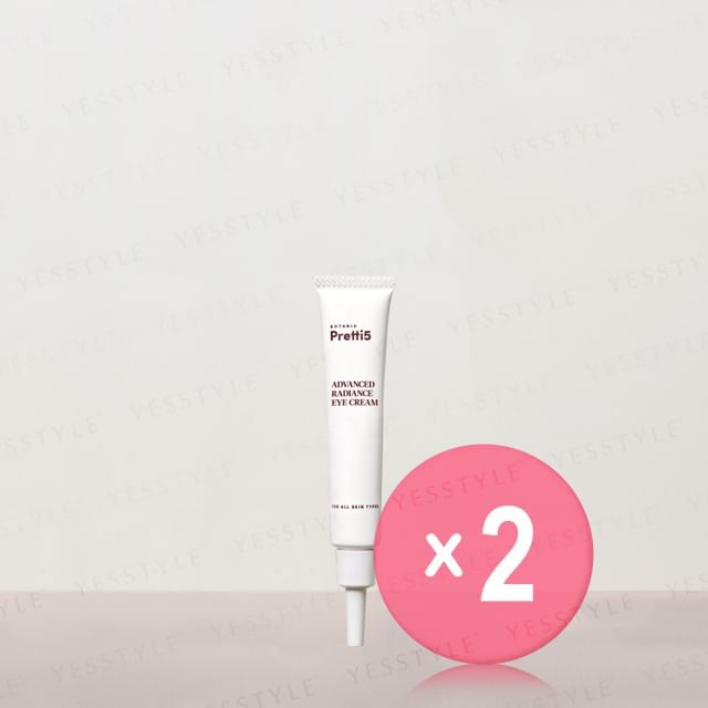 Botanic Pretti5-Advanced Radiance Eye Cream 2pcs Bundle Set