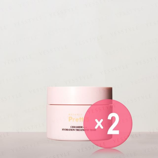 Botanic Pretti5-Ceramides Hydration Treatment Mask 2pcs Bundle Set