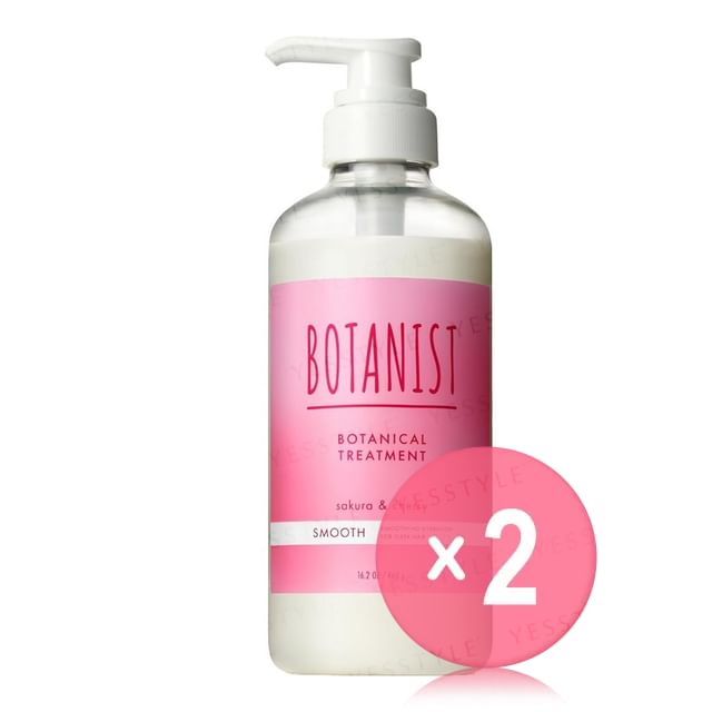 BOTANIST-Botanical Treatment Smooth Sakura Cherry 2pcs Bundle Set